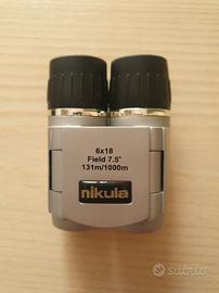 Binocolo compatto Nikula 6x18 tascabile