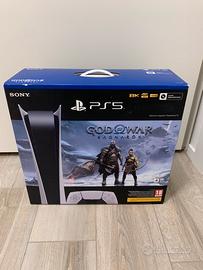 PS5 PlayStation 5 digital con God Of war incluso