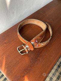 Jean Dessel cintura pelle fatta a mano cm.90