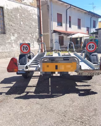 Carrello porta moto