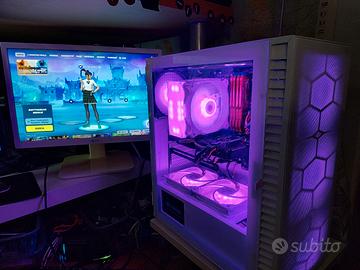 Computer da Gaming RGB nuovo con confezione 