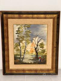 Dipinto originale del pittore Aldo Buffa