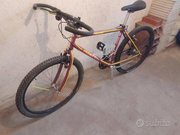 bicicletta  montain bike ruote da 26