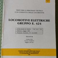 Libro Locomotive Elettriche Gruppo E424