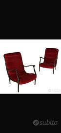 Coppia poltrone Ezio Longhi anni ‘60