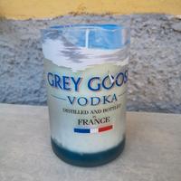 Candele Grey Goose (vodka) artigianali - Blu