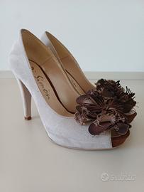 Scarpe scamosciate n. 35