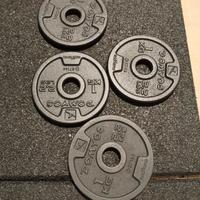 14 dischi da 1kg Domyos Decathlon 