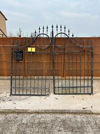 Cancello in ferro battuto