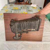 Quadro macchina fotografia in rilievo vintage