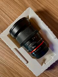 Samyang 35mm f1.4 Canon