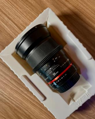 Samyang 35mm f1.4 Canon