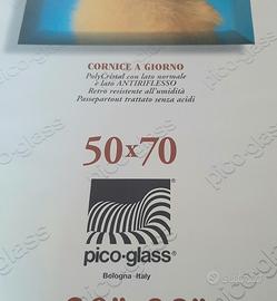 Cornice a giorno 50x70 due pezzi