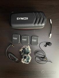 Microfoni SYNCO con lavalier