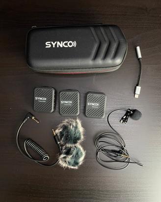Microfoni SYNCO con lavalier