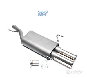 SILENZIATORE DI SCARICO PER OPEL ASTRA 1998-2009 x