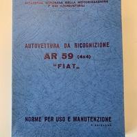 Libretto uso e manutenzione Fiat Campagnola AR 59