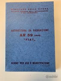 Libretto uso e manutenzione Fiat Campagnola AR 59