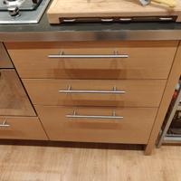 cucina rovere sbiancato con usola