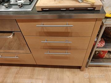 cucina rovere sbiancato con usola