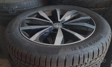 Cerchi R17 215/55 gomme 50%