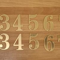 Numeri adesivi per porta portone garage