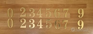 Numeri adesivi per porta portone garage