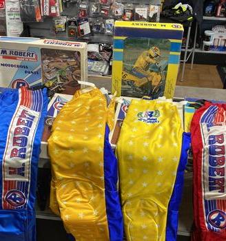 Pantaloni motocross epoca vintage