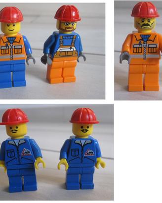 LEGO Minifig Lego City Costruzioni Construction