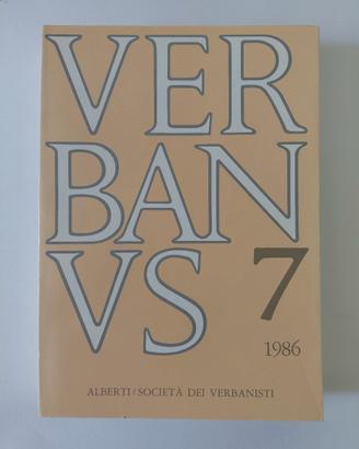 Libro Verbanus n. 7 
