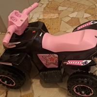 QUAD ELETTRICO PER BAMBINA