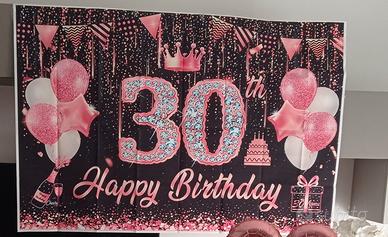 Striscione compleanno