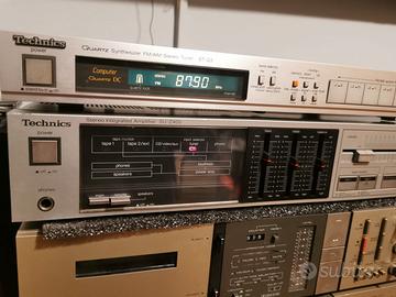 🎵technics amplificatore e radio 