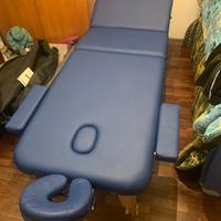 Lettino per massaggi a 3 zone con accessori