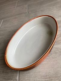 n.1 pirofila piccola MANCIOLI - porcellana fuoco