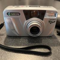Kyocera CC-80 35mm compatta zoom autofocus flash