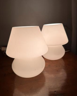 Coppia di Lampade vintage a fungo di Habitat
