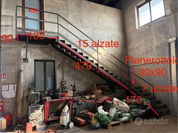 Scala da interno in ferro/acciaio