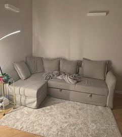 Divano letto grande con chaise-longue