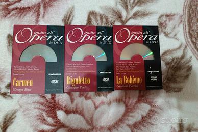 lotto di 3 DVD lirica