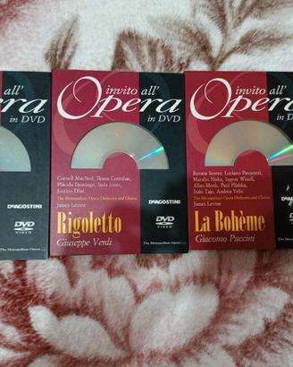 lotto di 3 DVD lirica
