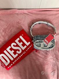 borsa Diesel 1DR in denim