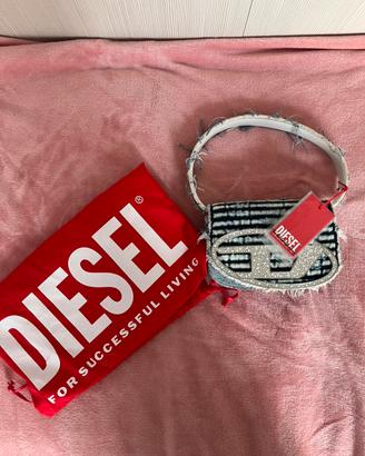 borsa Diesel 1DR in denim