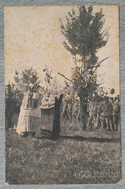 Cartolina Guerra Cappellano Anima Intrepidi Sardi