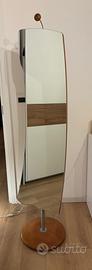 Specchiera in legno di noce