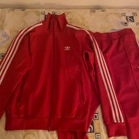 felpa adidas rossa