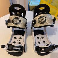 Attacchi snowboard Santa Cruz