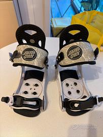 Attacchi snowboard Santa Cruz