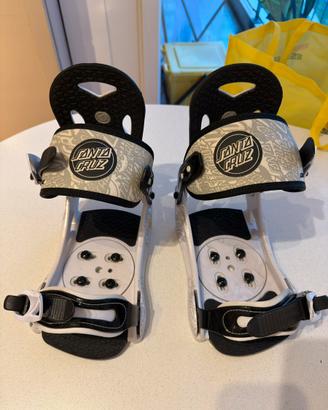 Attacchi snowboard Santa Cruz