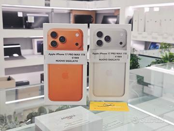 Apple iPhone 17 PRO MAX 1TB - NUOVO SIGILLATO